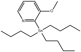 3-메톡시-2-(트리부틸스타닐)피리딘 구조식 이미지