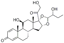 23-Hydroxybudesonide Structure