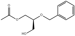 1,?3-?Propanediol, 2-?(phenylmethoxy)?-?, 1-?acetate, (2S)?- 구조식 이미지