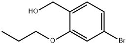 (4-BroMo-2-propoxyphenyl)Methanol Structure