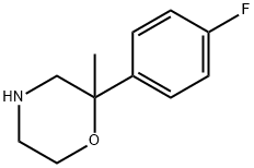 2-(4-FLUOROPHENYL)-2-METHYLMORPHOLINE Structure