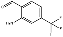 2-AMINO-4-(TRIFLUOROMETHYL)BENZALDEHYDE 구조식 이미지