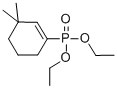 DIETHYL 3,3-DIMETHYLCYCLOHEX-1-ENYLPHOSPHONATE Structure