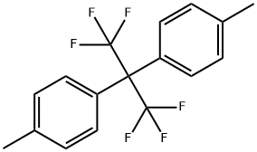 2,2-Bis(4-methylphenyl)hexafluoropropane Structure