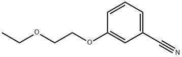 3-(2-ethoxyethoxy)benzonitrile Structure