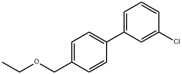 1-chloro-3-[4-(ethoxymethyl)phenyl]benzene Structure