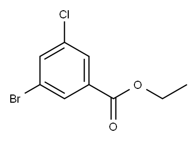 ethyl 3-bromo-5-chlorobenzoate 구조식 이미지