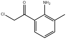 Ethanone, 1-(2-amino-3-methylphenyl)-2-chloro- (9CI) Structure