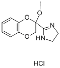 2-(2,3-DIHYDRO-2-METHOXY-1,4-BENZODIOXIN-2-YL)-4,5-DIHYDRO-1H-IMIDAZOLE HYDROCHLORIDE 구조식 이미지