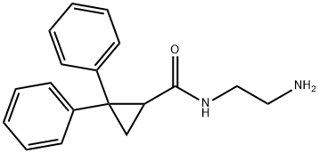N-(2-AMinoethyl)-2,2-diphenylcyclopropanecarboxaMide Structure
