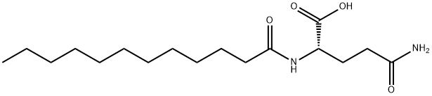 N-ALPHA-LAUROYL-L-GLUTAMINE Structure