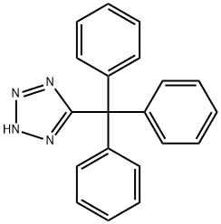 5-Triphenylmethyl-1H-tetrazole Structure