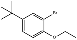 2-BroMo-4-(tert-부틸)-1-에톡시벤젠 구조식 이미지