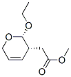 2H-Pyran-3-aceticacid,2-ethoxy-3,6-dihydro-,methylester,(2S-cis)-(9CI) Structure