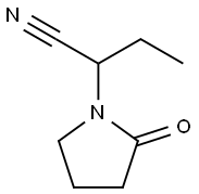 a-ethyl-2-oxo-1-Pyrrolidineacetonitrile 구조식 이미지