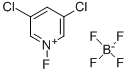 N-FLUORO-3,5-DICHLOROPYRIDINIUM TETRAFLUOROBORATE Structure