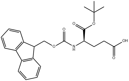 FMOC-D-GLU-OTBU 구조식 이미지