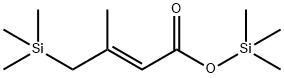 TRIMETHYLSILYL 3-TRIMETHYLSILYLMETHYLCROTONATE Structure