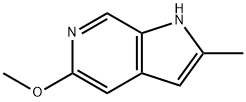 5-Methoxy-2-methyl-6-azaindole Structure