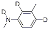 N,3-디메틸아닐린-d3 구조식 이미지