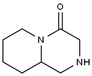 Octahydro-4H-pyrido[1,2-a]pyrazin-4-one Structure