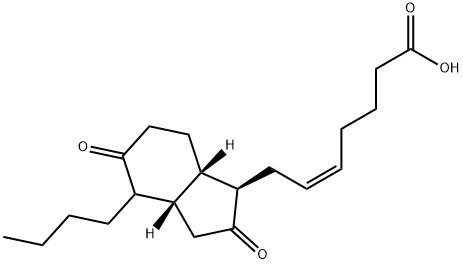 11-DEOXY-13,14-DIHYDRO-15-KETO-11BETA,16CHI-CYCLOPROSTAGLANDIN E2 Structure