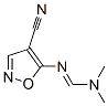 메탄이미다미드,N-(4-시아노-5-이속사졸릴)-N,N-디메틸-(9CI) 구조식 이미지