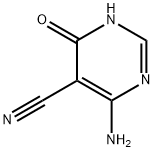 5-Pyrimidinecarbonitrile, 6-amino-1,4-dihydro-4-oxo- (9CI) Structure