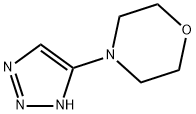 Morpholine,  4-(1H-1,2,3-triazol-4-yl)-  (9CI) Structure