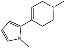 1-methyl-4-(methylpyrrol-2-yl)-1,2,3,6-tetrahydropyridine Structure