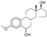 3-O-Methyl 6-Hydroxy 17β-Estradiol 구조식 이미지