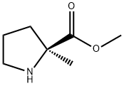 L-Proline, 2-methyl-, methyl ester (9CI) Structure