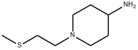 1-[2-(methylthio)ethyl]-4-piperidinamine(SALTDATA: 2HCl) 구조식 이미지