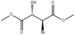 Butanedioic acid, 2-bromo-3-hydroxy-, dimethyl ester, (2S,3S)- (9CI) Structure