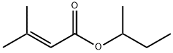 SEC-BUTYL 3-METHYLBUT-2-ENOATE Structure