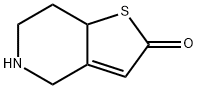 5,6,7,7a-Tetrahydrothieno[3,2-c]pyridin-2(4H)-one Structure