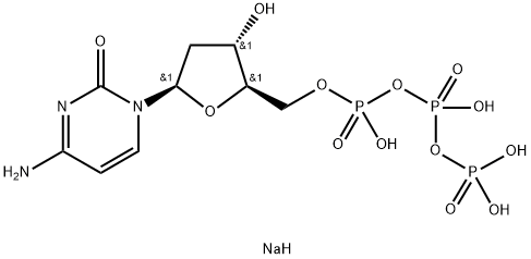 Deoxycytidine triphosphate trisodium salt Structure