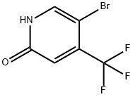 5-Bromo-4-trifluoromethyl-pyridin-2-ol Structure