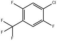 4-Chloro-2,5-difluorobenzotrifluoride 구조식 이미지