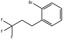 1-Bromo-2-(3,3,3-trifluoropropyl)benzene 구조식 이미지