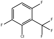 2-Chloro-3,6-difluorobenzotrifluoride 구조식 이미지