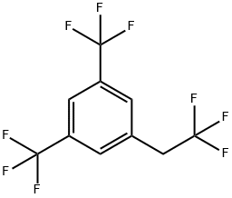 1-(2,2,2-트리플루오로메틸)-3,5-비스-(트리플루오로메틸)벤젠 구조식 이미지