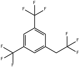 1-(2,2,2-TRIFLUOROETHYL)-3,5-BIS-(TRIFLUOROMETHYL)BENZENE Structure