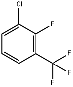3-Chloro-2-fluorobenzotrifluoride 구조식 이미지