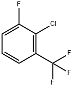 2-Chloro-3-fluorobenzotrifluoride 구조식 이미지