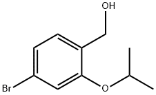 (4-BroMo-2-isopropoxyphenyl)Methanol Structure