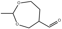 1,3-Dioxepane-5-carboxaldehyde, 2-methyl- (9CI) Structure