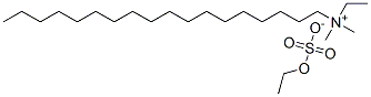 ethyldimethyl(octadecyl)ammonium ethyl sulphate Structure