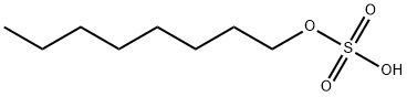 octyl hydrogen sulphate Structure