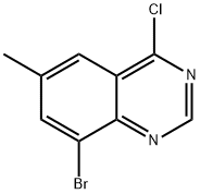 8-broMo-4-chloro-6-Methylquinazoline Structure